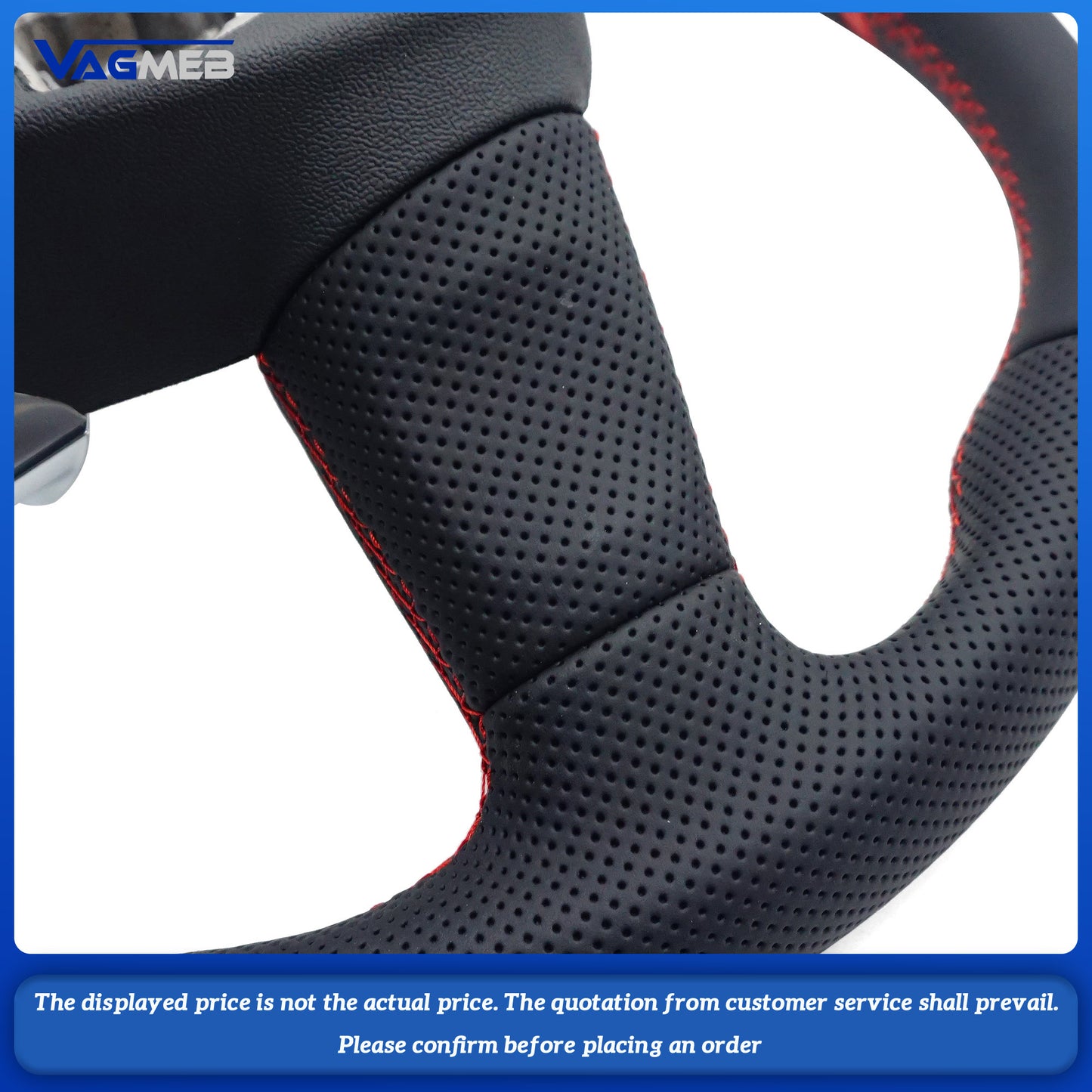 For Audi S RS S LINE Logo Q3 Q5 Q7 RSQ3 RSQ5 RSQ7 SQ5 SQ3 SQ7 custom all alcantara Steering wheel bottom Multi-color lines