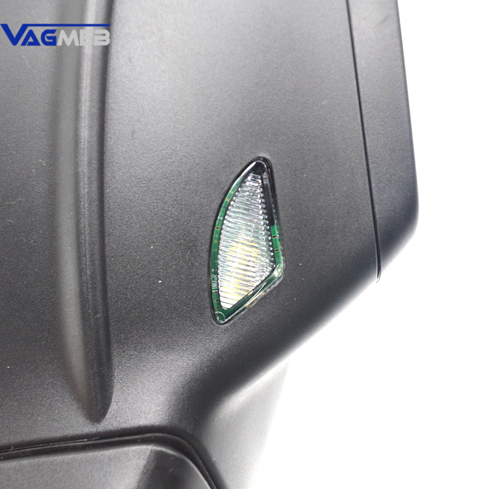 For VW Golf MK7 Auto folding mirror electric folding side mirrors with light Assembly 5GG 857 507 A + 5GG 857 508 A