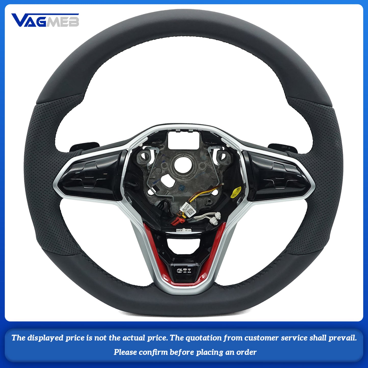For VW GTI LOGO Golf MK8  Steering Wheel