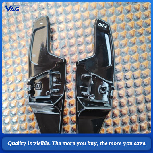 Cars Accessories Steering Wheel For VW Golf MK 8R Steering Wheel Shift Black Red Style Large Paddles Trend Paddles
