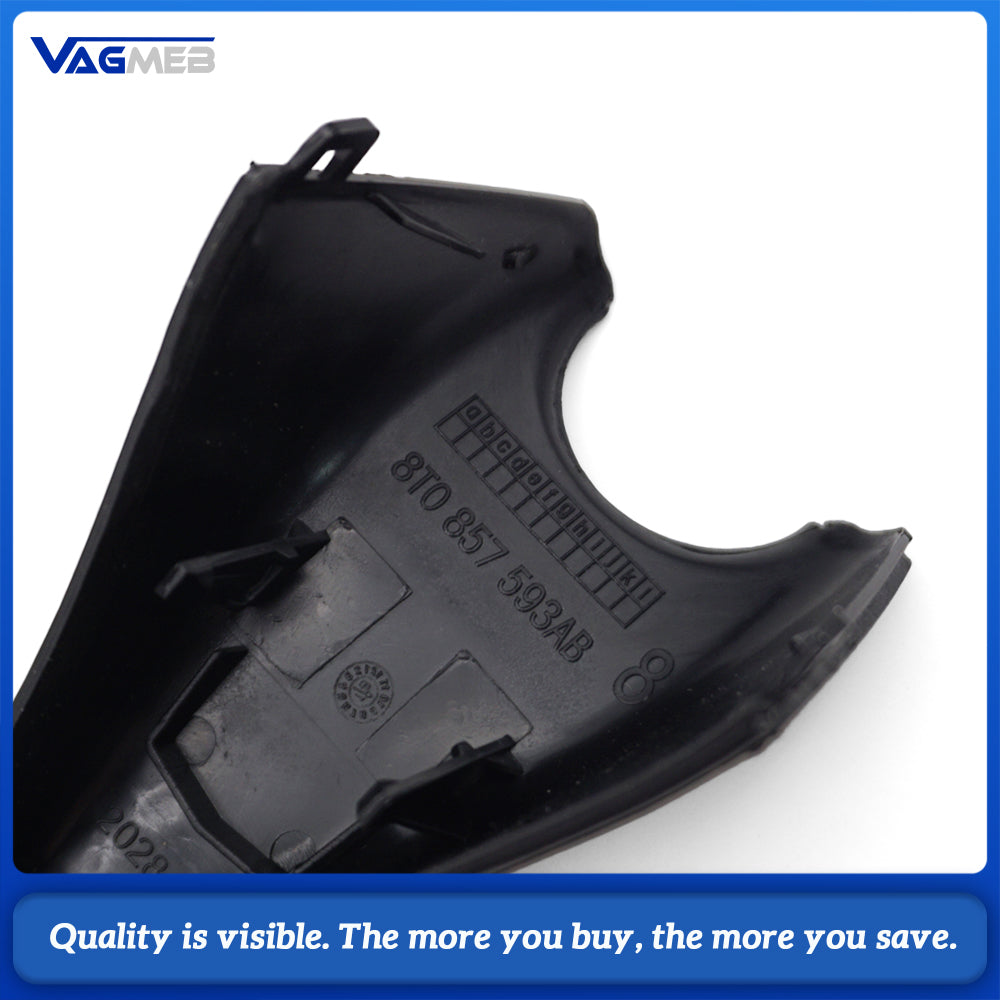 8T0857593AB Black Car Interior Rear View Mirror Trim Cover For Audi A3 A4 A5 A6 8T0 857 593 AB