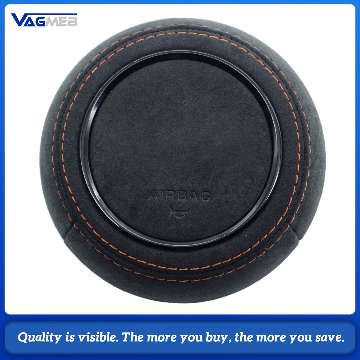 Real carbon fiber car steering wheel suitable for Audi A4B9 With heating function steering wheel