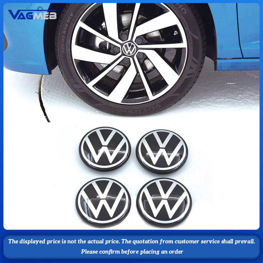 For VW Jetta MK7 Trunk logo + wheel hub + grille logo