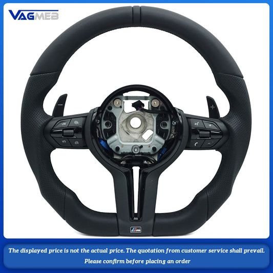 For BMW F30 F32 F10 F20 F07 F01 E46 E60 E90 M3 M4 M5 M6 steering wheel