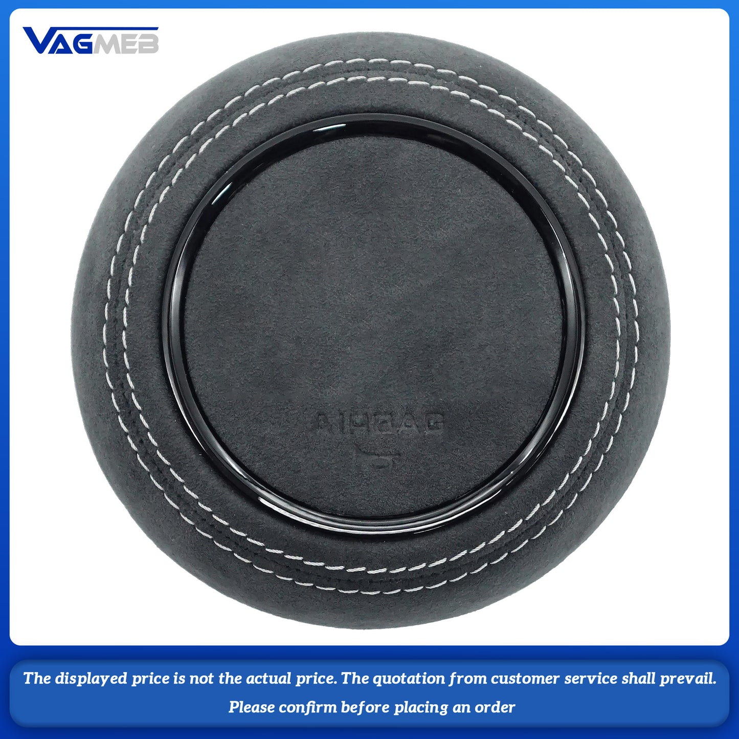 For Audi RS Logo A4B9 Steering Wheel Flat Bottom Steering Wheel Campaign Assembly Accessories