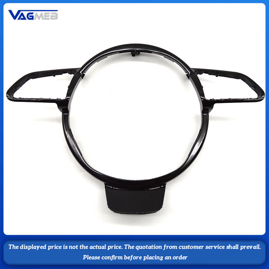 For Audi A4 B8 A6 C7 A3 8V Steering Wheel Black Frame Assembly Accessories