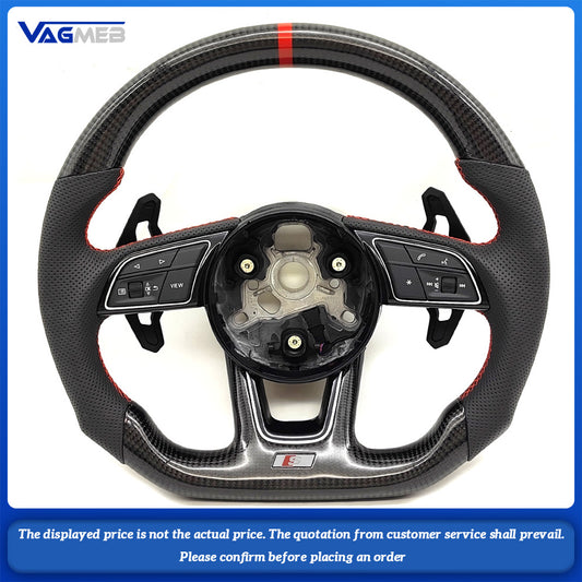 For Audi S/RS/Sline logo A4B9 steering wheel