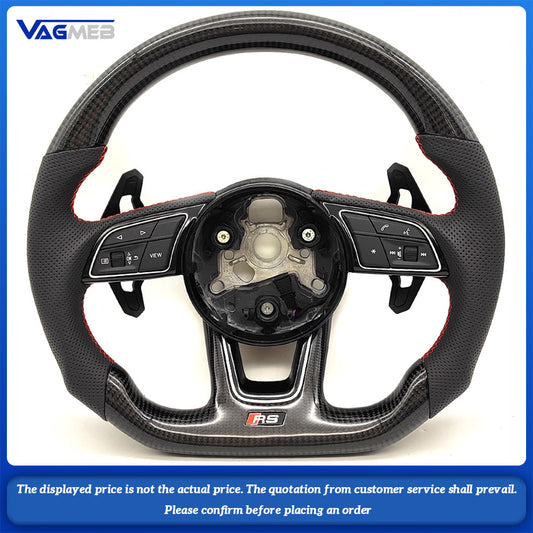 For Audi S/RS/Sline logo A4B9 steering wheel