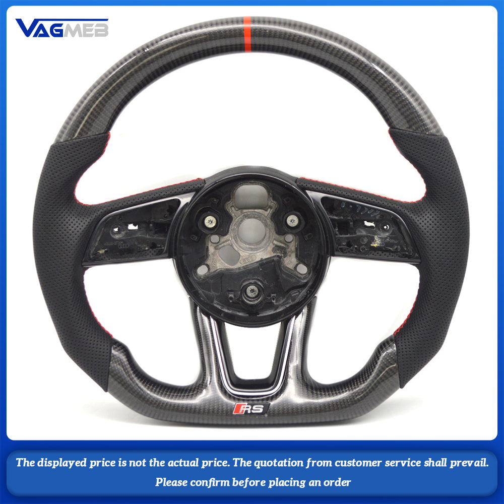 For Audi S/RS/Sline logo A4B9 steering wheel