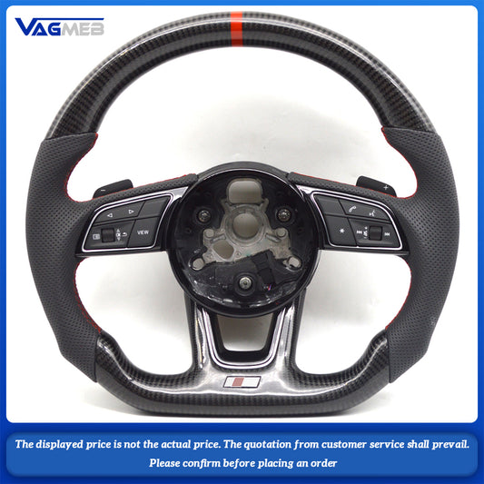 For Audi S/RS/Sline logo A4B9 steering wheel