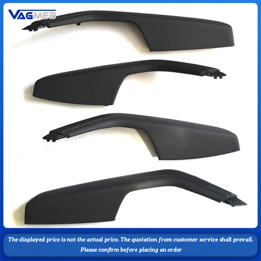 For Audi A4B9, the inner handles of the four doors are made of genuine white leather  4KD 867 173A174A373A374A