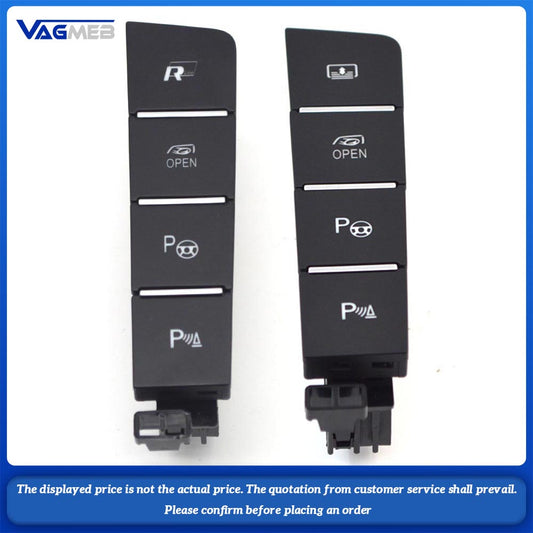 For VW MQB Jetta Mk7 2019-2022 Radar Full Key Switch Parking Button Central Control Decoration 17G 927 238 A 17G927238B