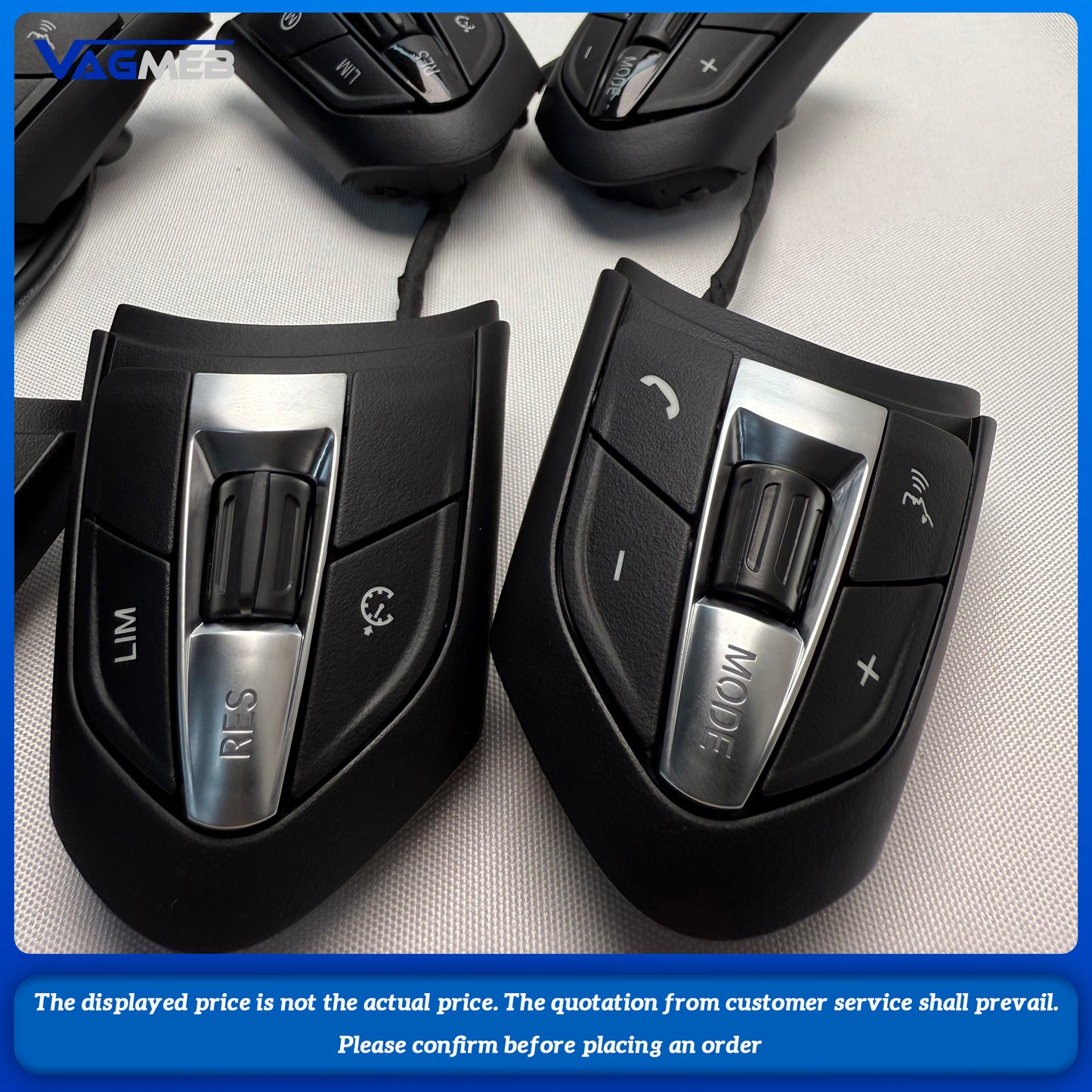 Black/Red/Blue Style For BMW 35 Series F20 F30 F31 F35 F10 F11 F18 E90 E91 E92 E93 Steering Wheel Button With M1M2 Button