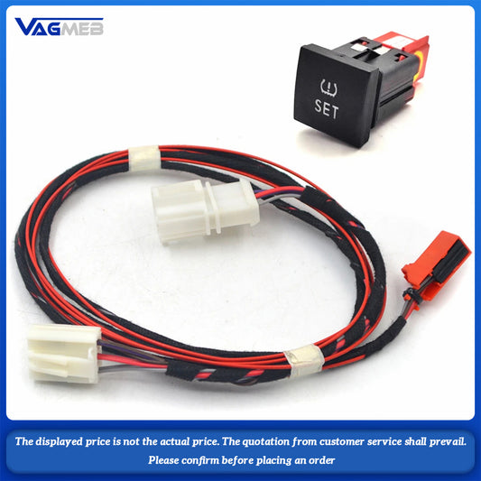 TPMS Tire Tyre Pressure Warning Set Switch Button For Golf 6 MK6 Jetta 5 MK5 6 EOS Polo Scirocco Touran 16D927121