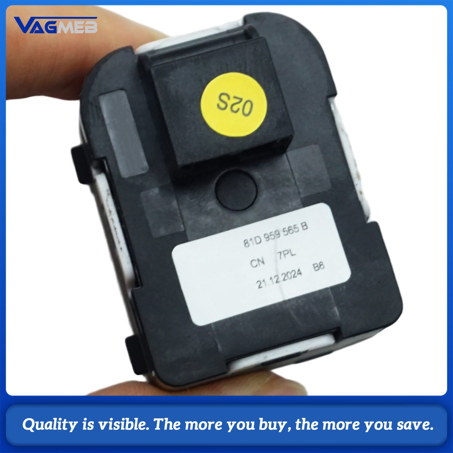 For Audi A3 8Y Electric Folding Mirror Half Assembly Complete Kit With Folding Control Switch 2022