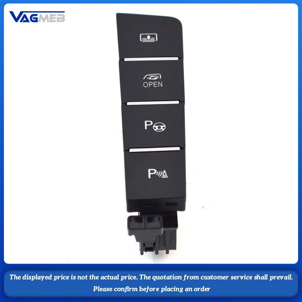 For VW MQB Jetta Mk7 2019-2022 Radar Full Key Switch Parking Button Central Control Decoration 17G 927 238 A 17G927238B