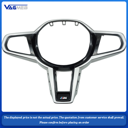 Carbon fiber steering wheel button frame with M1 M2 holes for BMW G14 G15 G20 G22 G26 G42 G30 G32 G01 G02 G05 G06 G80