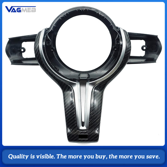 Car interior steering wheel decorative panel kit M1 M2 Key Carbon fiber For BMW M3 M4 F32 F30 F06 M-Sport