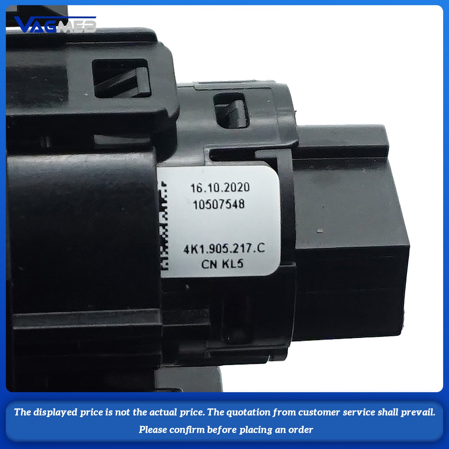 For Audi A6 C8 handbrake switch button, one key start button, knob switch with frame  4N0 959 673F 4K1 919 600 4K1 905 217C