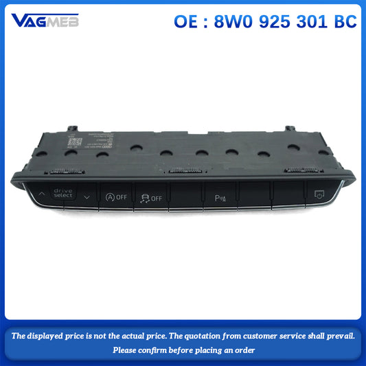 Multi function button switch parking radar switch 8W0 925 301 BC 8W0925301BC For Audi A4 B9 A5 S4 S5 RS4 RS5