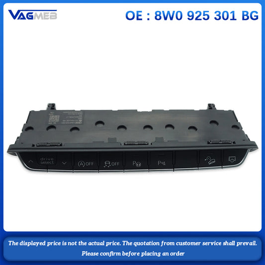 Multi function button switch parking radar switch 8W0 925 301 BG For Audi Q5 Q5 FY A4S4