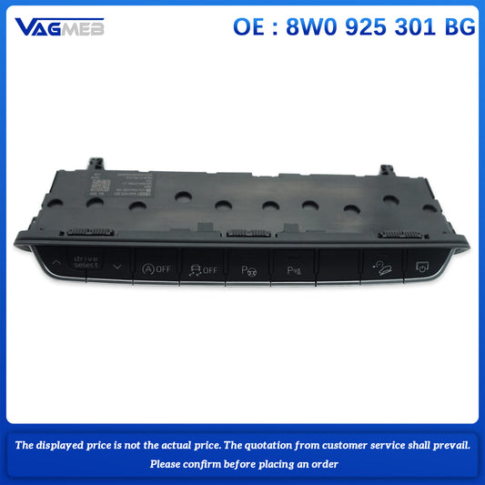 For Audi Q5 FY Good Quality Multiple Drive Select PDC Control Switch Panel 8W0 925 301BG