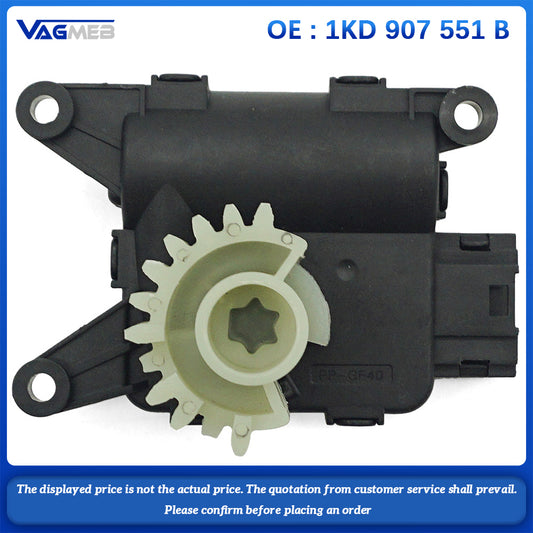 1KD 907 551 B For VW Golf GTI 5 Jetta MK5 MK6 For Audi A3 TT For Skoda AC Heater Recirculation Flap Blower Servo Motor LHD ONLY