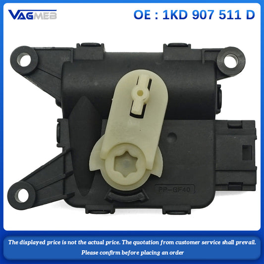 Widanfolly Air Heater Positioning Recirculation Flap Motor For Golf Jetta Passat Tiguan Q3 Octavia Superb 1KD 907 511D