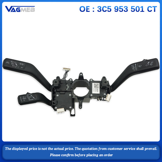 Steering wheel steering column combination switch 3C5 953 501 CT 3C5953501CT For VW CC Passat B7