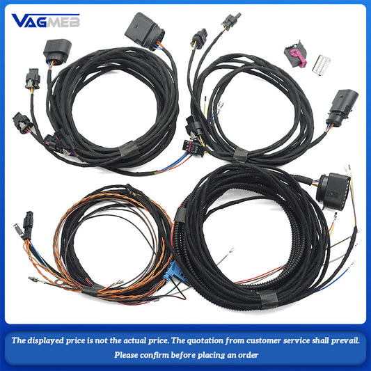 For Audi Q3 0k to 8k parking radar wiring harness