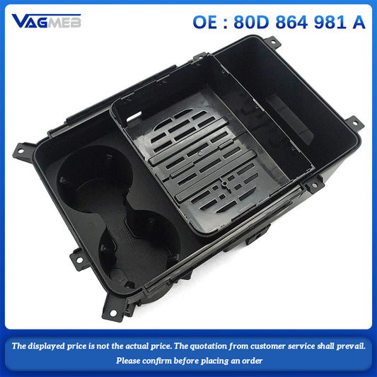 For Audi Q5 FY 80D 864 981 A 80D86498A, in car center console water cup holder and beverage holder,