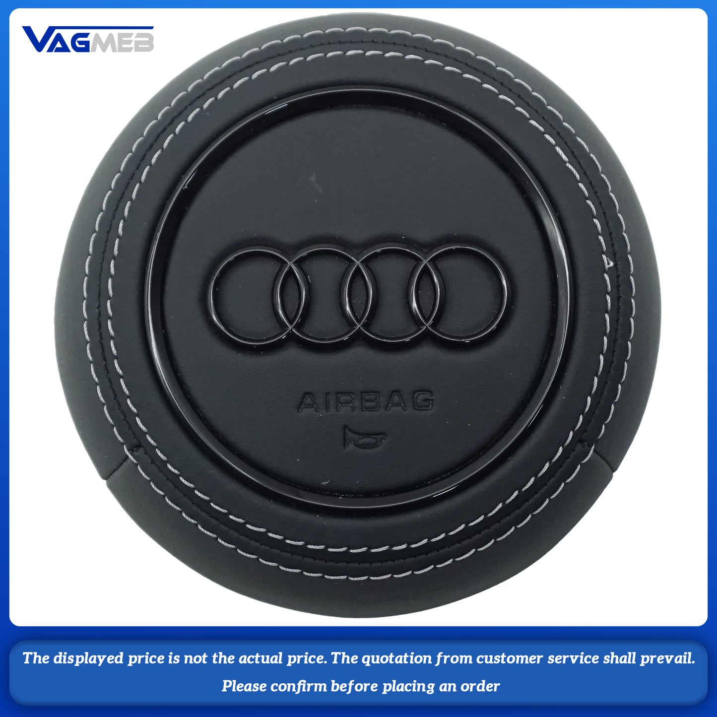 Steering wheel airbag cover multifunction steering wheel For Audi R8 TT