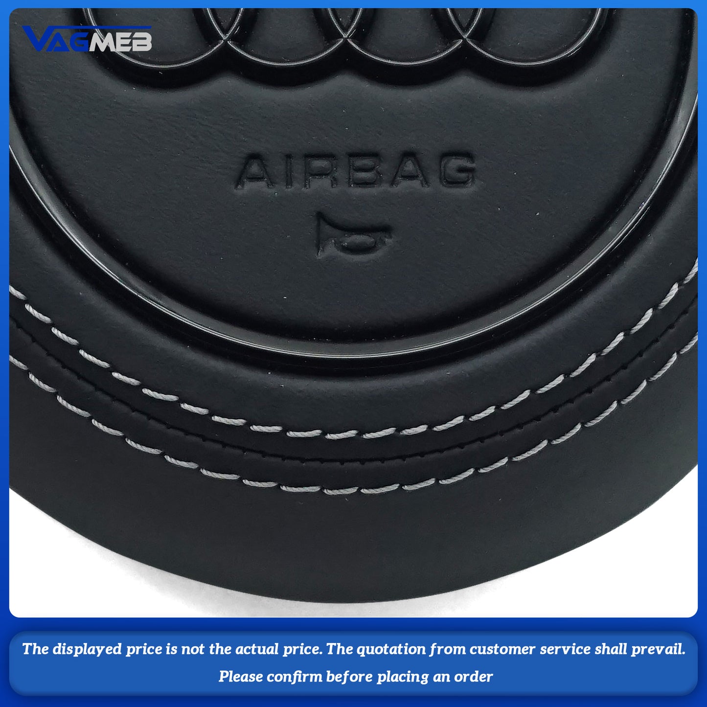 Steering wheel airbag cover multifunction steering wheel For Audi R8 TT