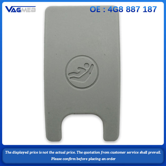 Car Rear Seat Hook ISOFIX Cover Child Restraint For Audi A4 A6  19-18 4G8 887 187 Car Accessories 4G8 887 187