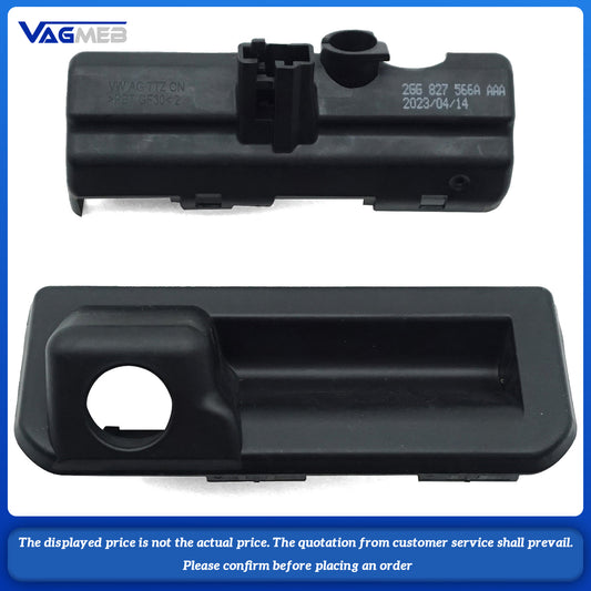 Front and rear shells of the camera