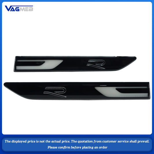 For VW CC Door leaf plate label Wordless sidemarker Door fender logo