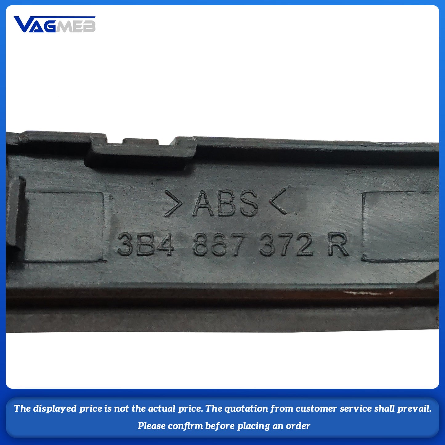 Mahogany door handle Switch base For VW Passat B5