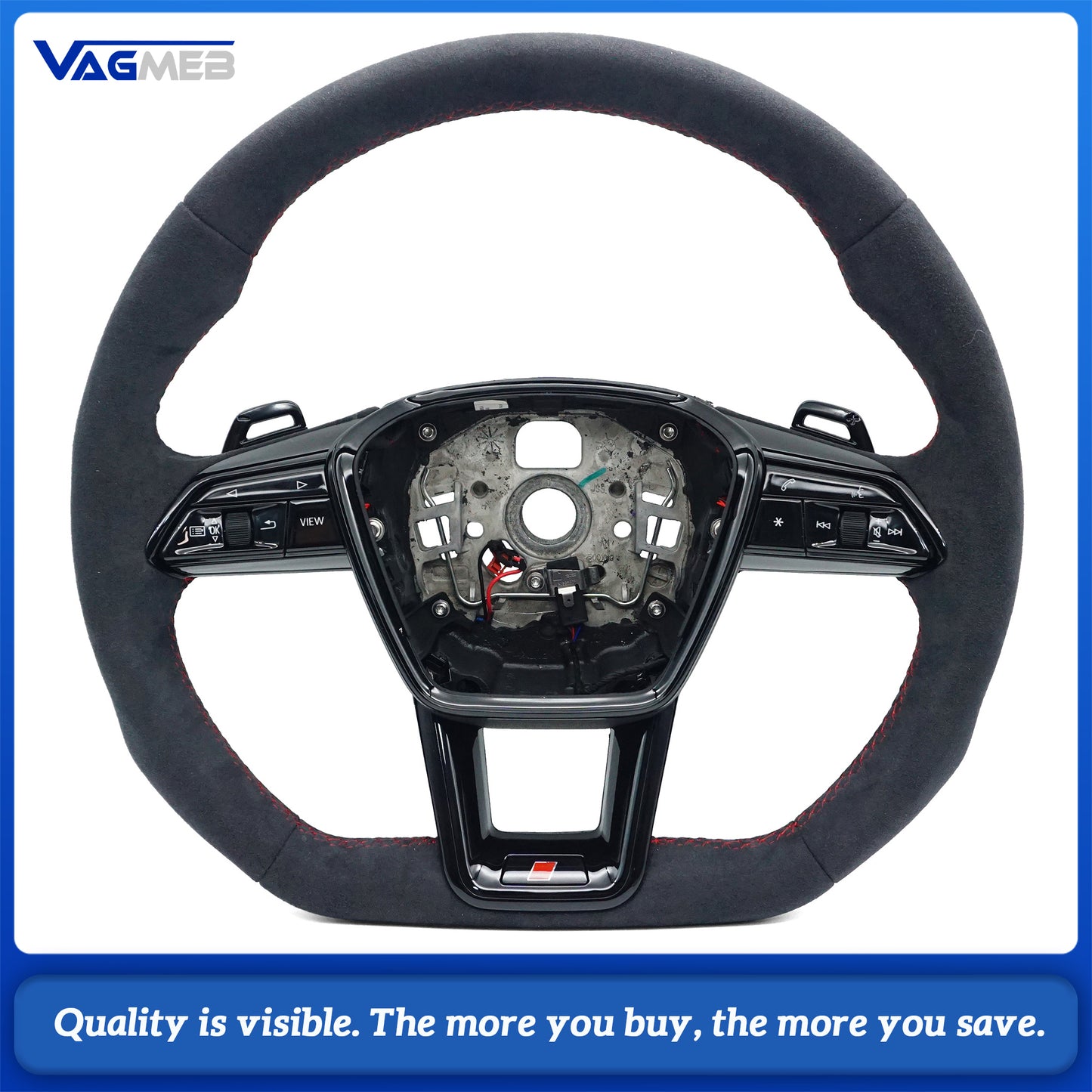Steering Wheel for Audi A6C8 Steering Wheel With heating function