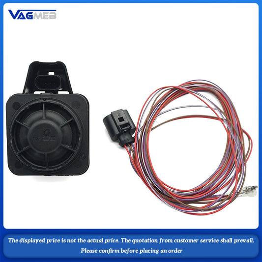 Automobile anti-theft alarm system, automobile alarm horn and wire harness For VW Tiguan MK2 Passat B8 Golf 7 MK7 5Q0 951 605 A