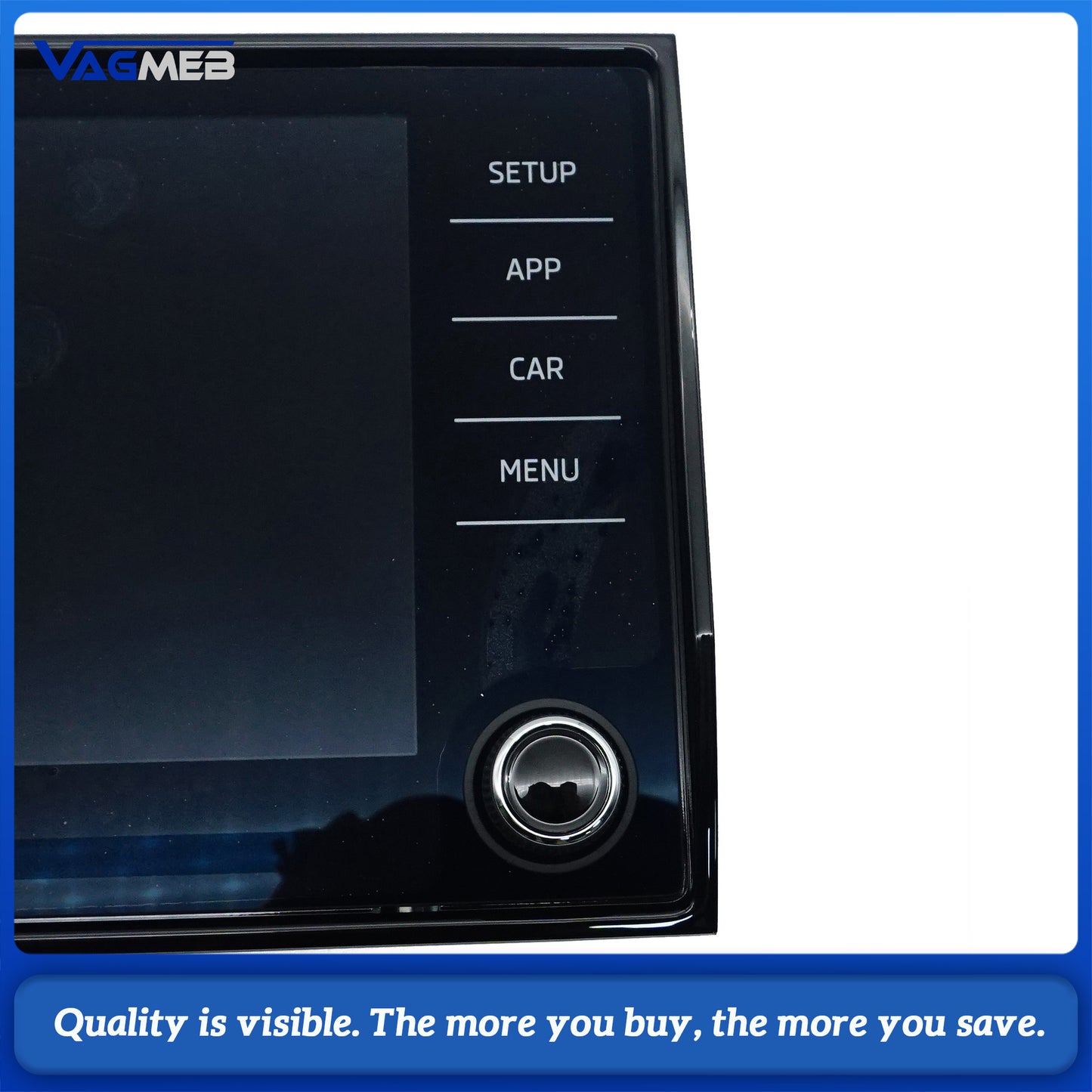 565 919 605 C 8 Touch Screen Display Monitor For Skoda Kodiaq Karoq Amundsen Bolero MIB2 Radio