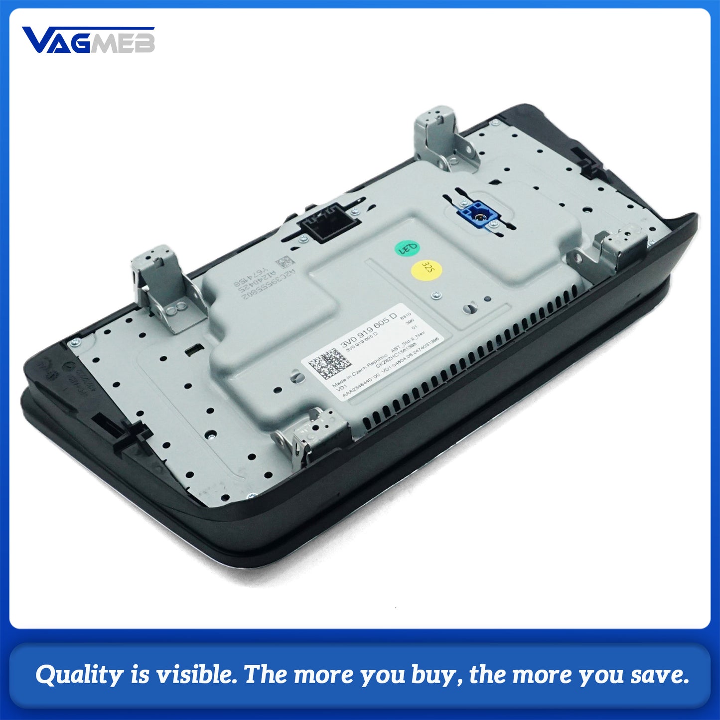 3V0 919 605 D 8 Amundsen MIB 2 Navigation Display Screen For Skoda Superb 3 MK3 3V Glass Touch Monitor