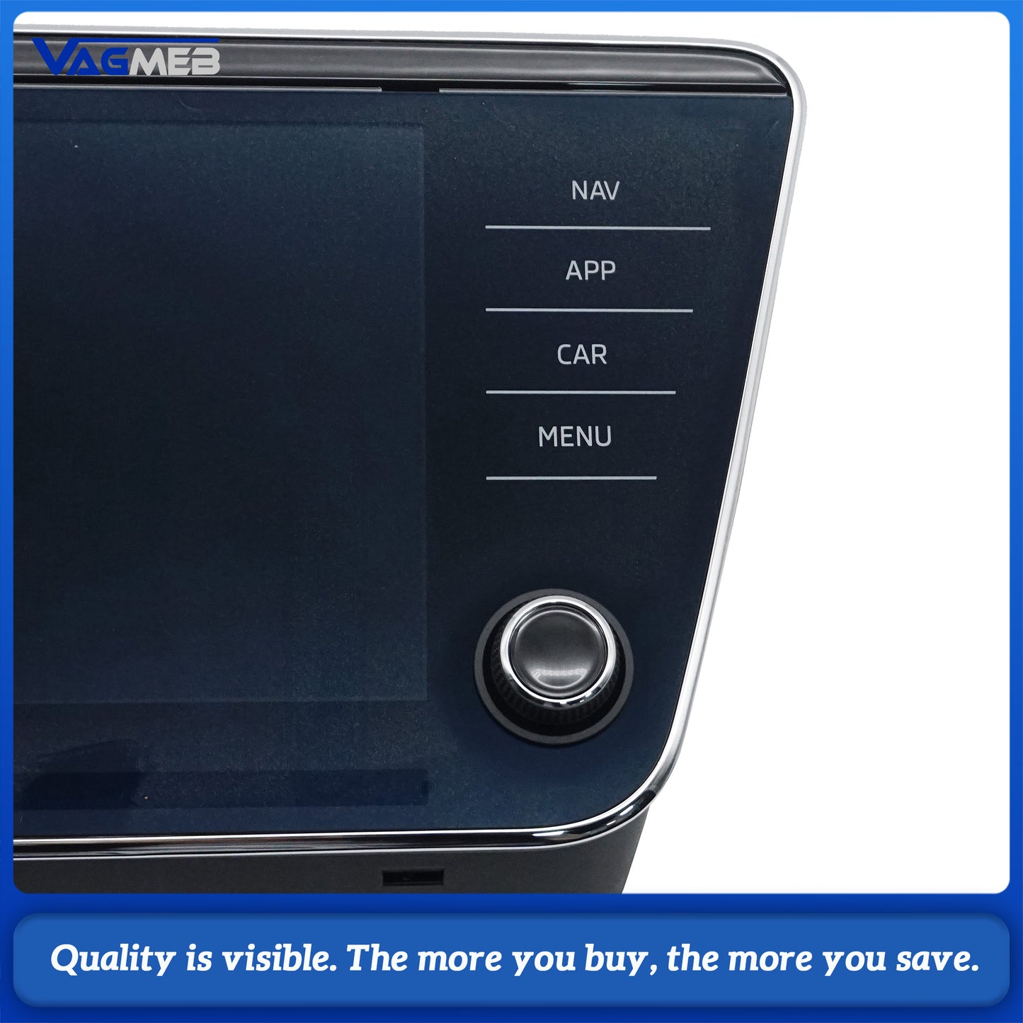 3V0 919 605 D 8 Amundsen MIB 2 Navigation Display Screen For Skoda Superb 3 MK3 3V Glass Touch Monitor