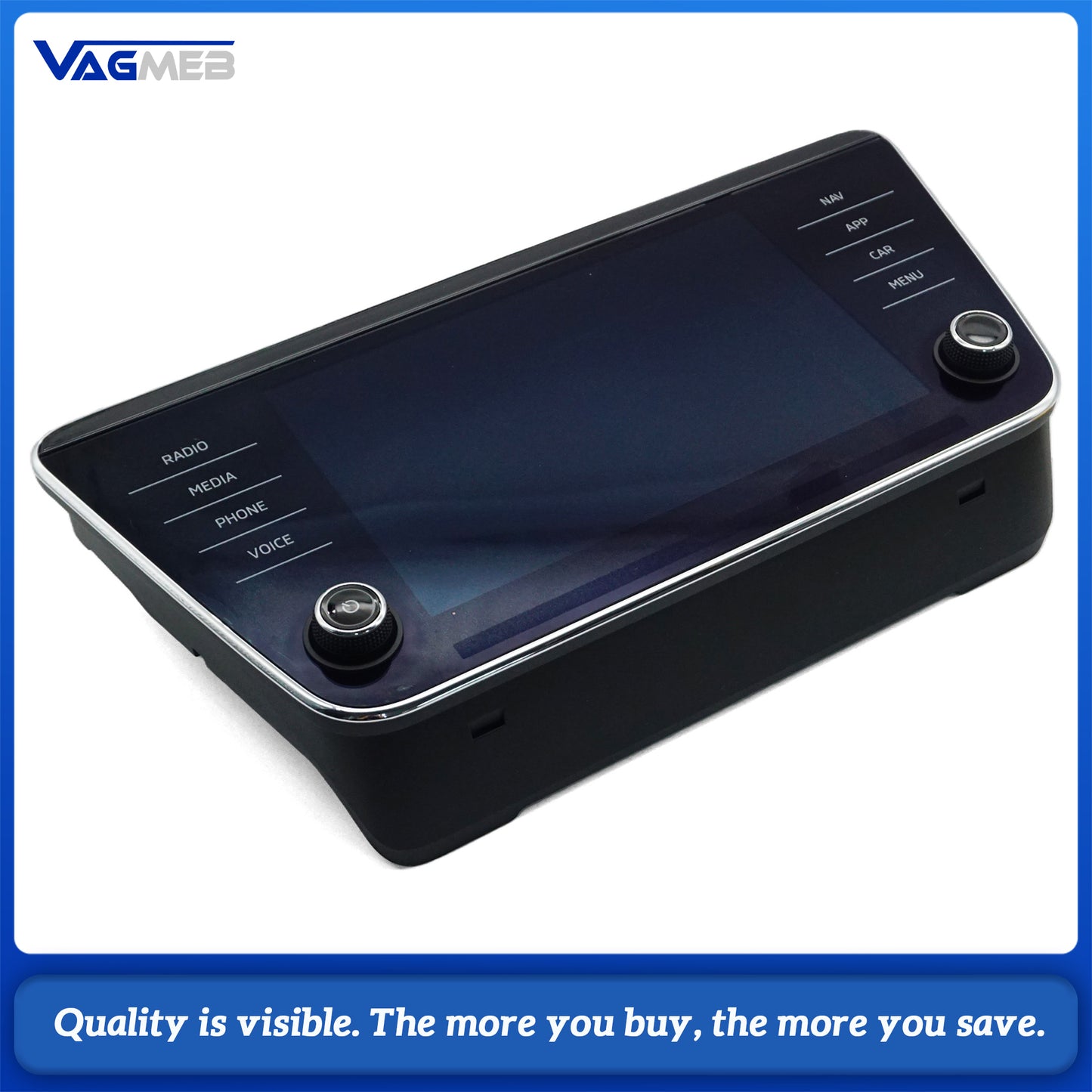 3V0 919 605 D 8 Amundsen MIB 2 Navigation Display Screen For Skoda Superb 3 MK3 3V Glass Touch Monitor