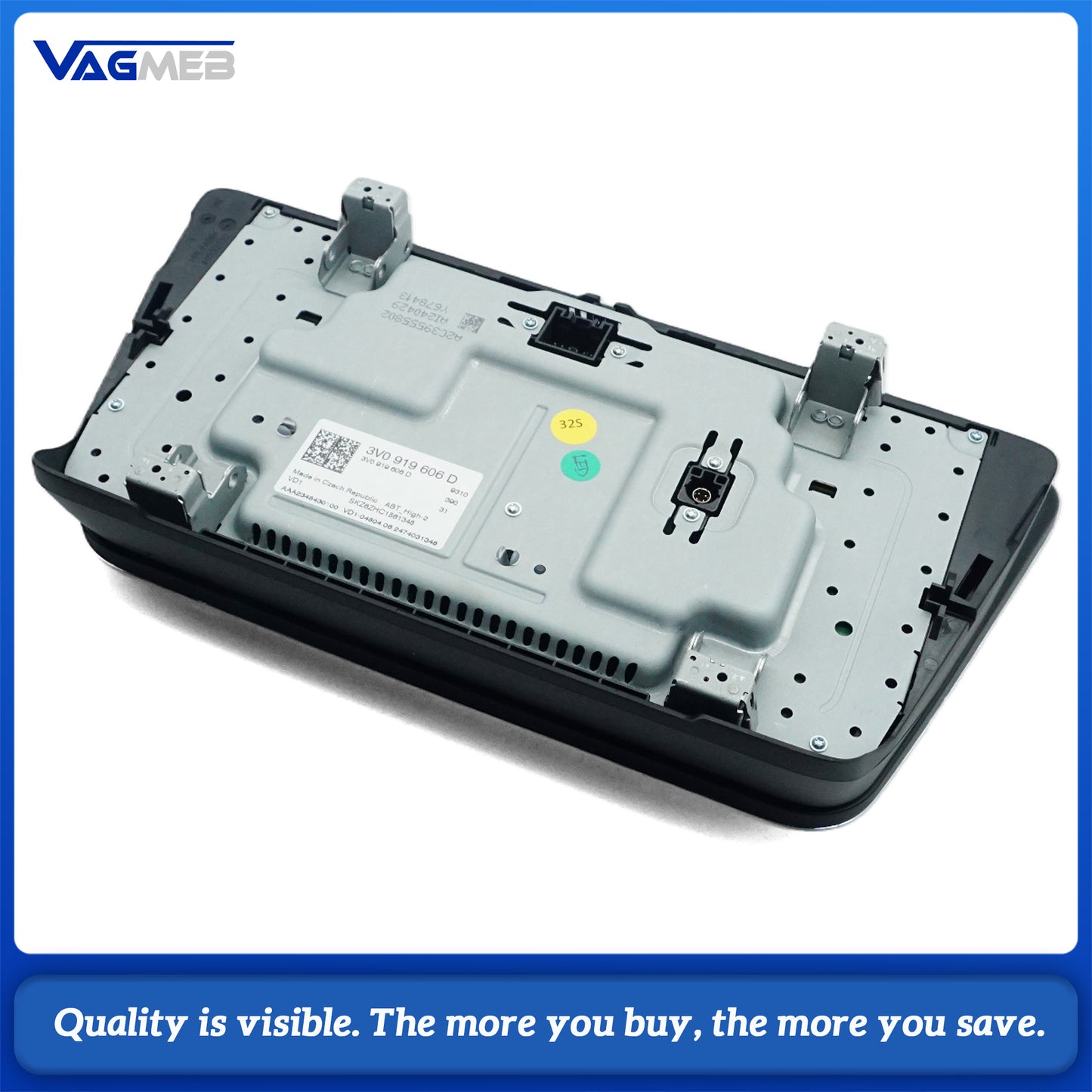3V0 919 606 D 9.2 Columbus MIB 2.5 Glass Touch Screen Display For Skoda Superb 3 MK3 3V Navigation