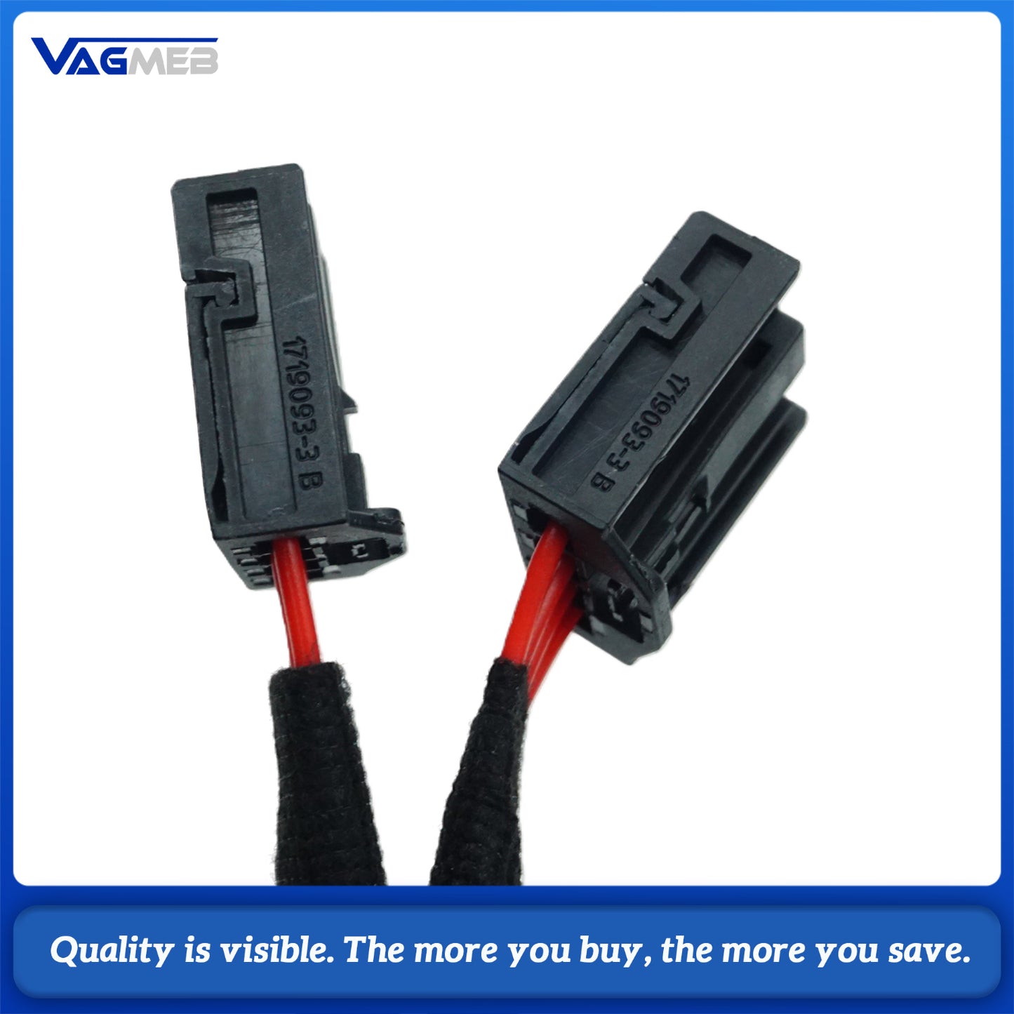 New High Quality 2x Retrofit facelift LCI Led Tail light wire cable adaptor For BMW E90 E91 3 series 2007-2008