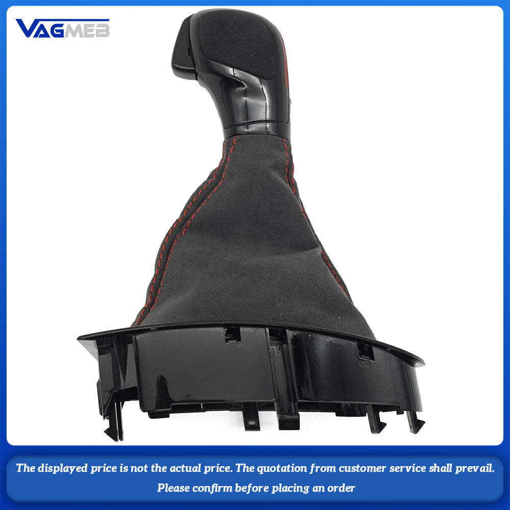 Carbon DSG Gear Shift Knob New Original Shift Lever Handball With Dust Cover For VW Golf 6 MK6 GTI GLI