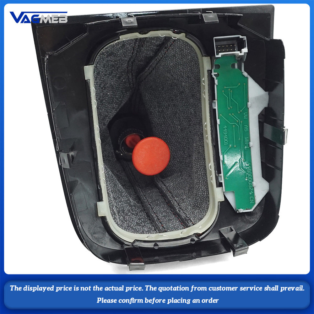 Carbon DSG Gear Shift Knob New Original Shift Lever Handball With Dust Cover For VW Golf 6 MK6 GTI GLI