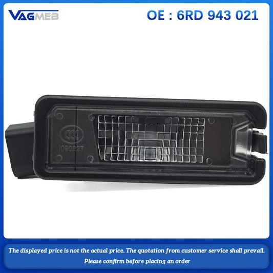 Rear License Number Plate Lamp For VW Polo 6RD 943 021