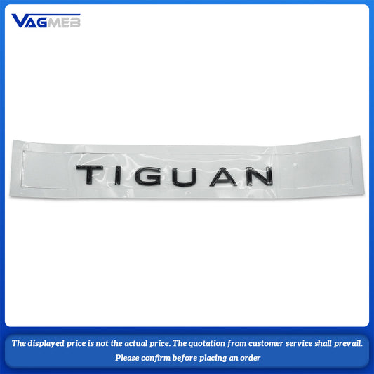 For VW Car Letters Rear Bumper Trunk Emblem Sticker Badge Decal styling auto Accessories