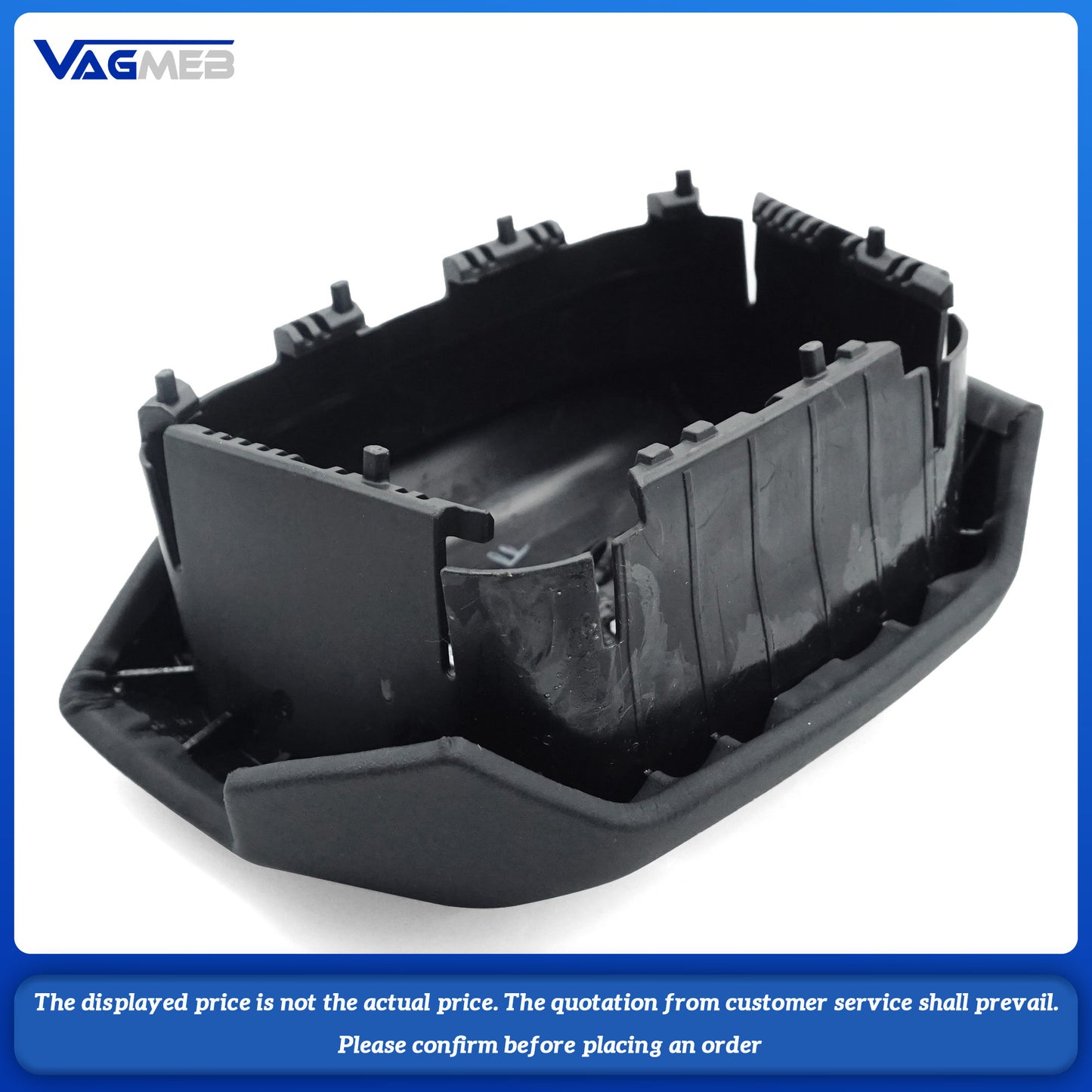 Steering wheel airbag cover multifunction steering wheel For Audi A5A6 Leather gray stripe